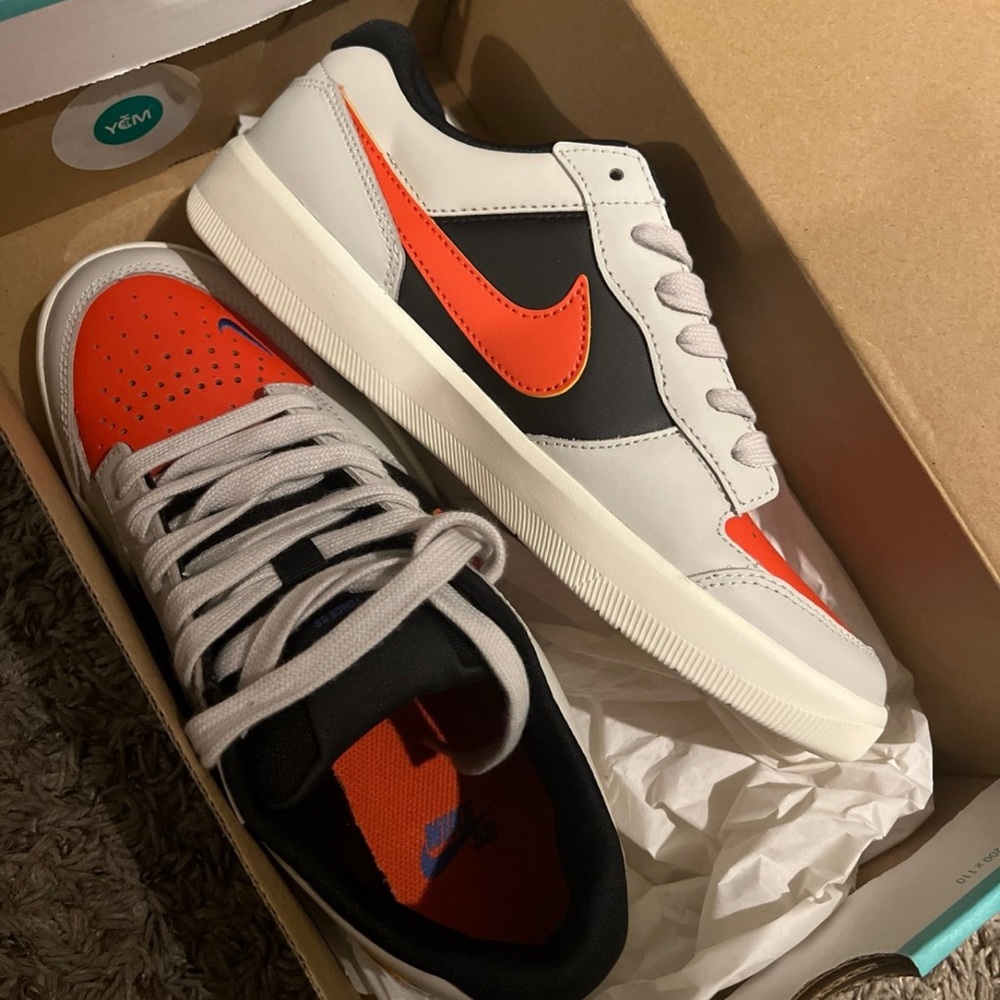 Nike SB Force 58 PRM Cosmic Clay and Black Sneakers